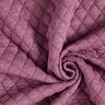 Jersey matelassé à losanges – raisin,  thumbnail number 3