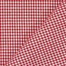 Tissu en coton Vichy à carreaux 0,2 cm – rouge/blanc,  thumbnail number 3