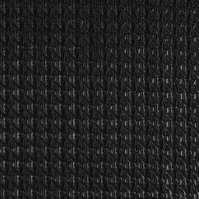 Cloqué Motif pied-de-poule pailleté – noir, 