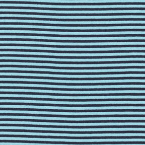 Bordures Tissu tubulaire à rayures – bleu ciel/bleu nuit, 
