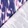 Jersey viscose Coups de pinceau – blanc/lilas bleu,  thumbnail number 4