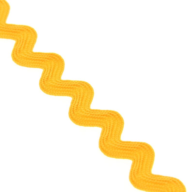 Lisse dentelée [12 mm] – jaune soleil,  image number 1