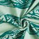 Jersey coton GOTS Vagues | Tula – vert pastel,  thumbnail number 3