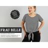 FRAU BILLE - Chemise à nœud décontractée avec manches retroussées, Studio Schnittreif | XS - L,  thumbnail number 1