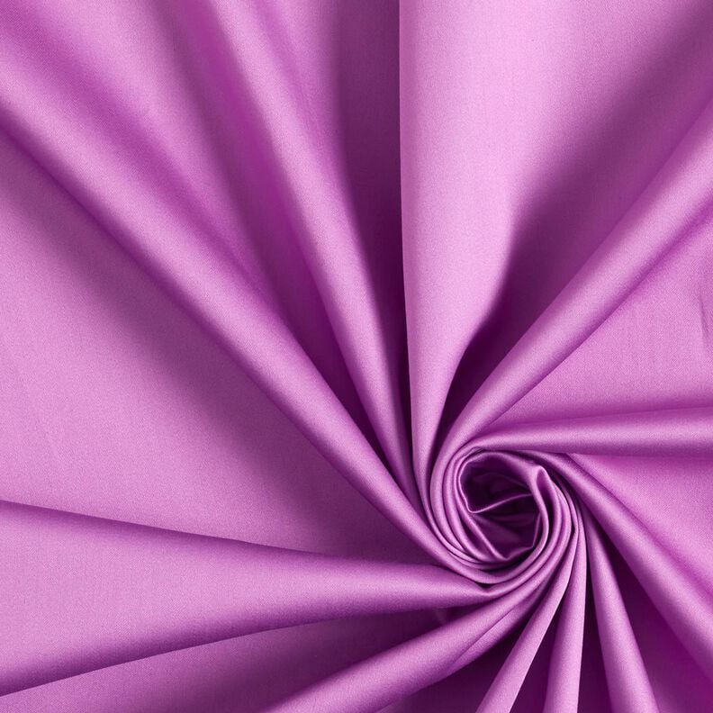 Satin de coton Uni – lilas pastel,  image number 1