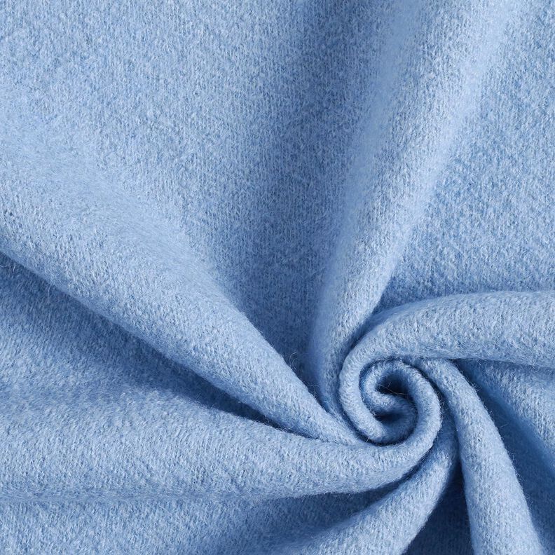 Loden de laine foulé, léger – bleu clair,  image number 1