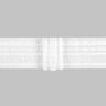 Ruban plissé 3x, 50 mm – blanc | Gerster,  thumbnail number 1
