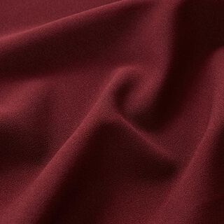 Tissu crêpe Uni – rouge bordeaux, 