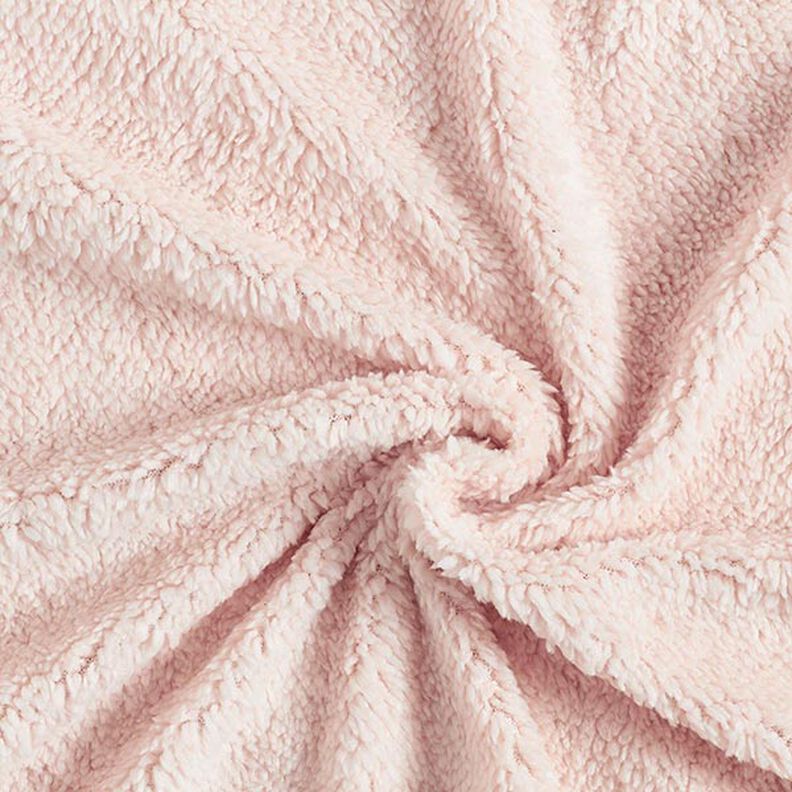Fourrure synthétique Tissu peluche – rose clair,  image number 1