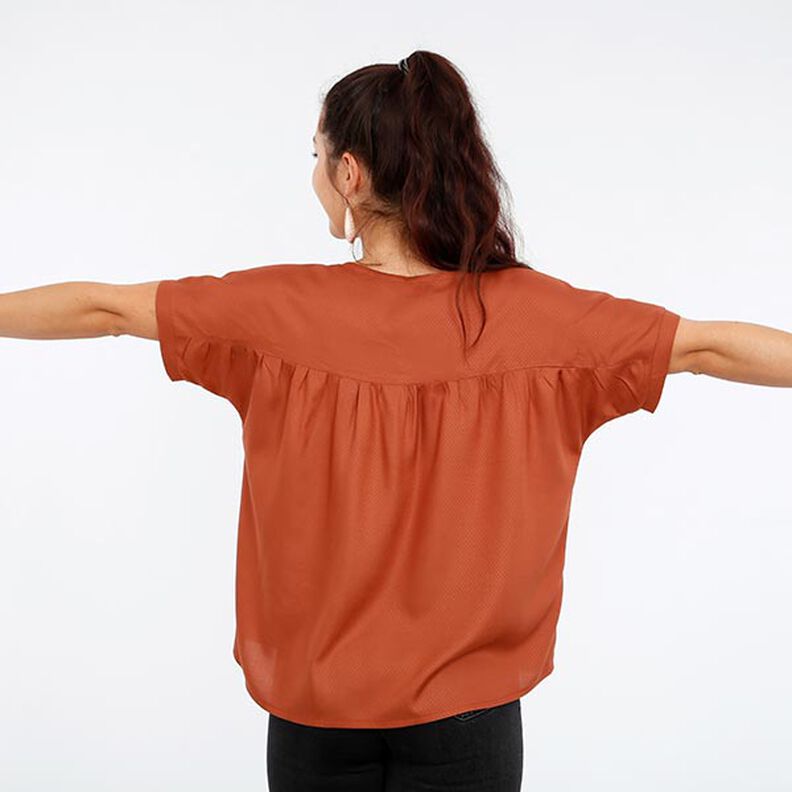 FRAU SUZY - Chemisier ample à manches courtes et volants, Studio Schnittreif | XS - XXL,  image number 5