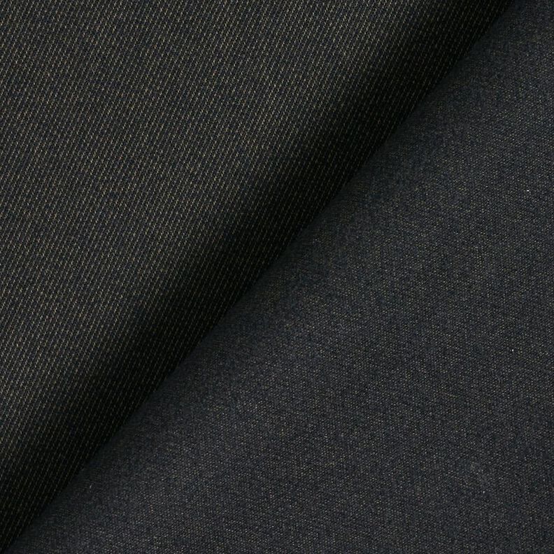 Sergé pour pantalon uni toucher ferme – olive foncé,  image number 3