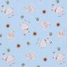 Jersey coton Moutons et chèvres Impression numérique – bleu clair,  thumbnail number 1