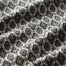 Stretch Jacquard Mélange viscose Losanges élégants – écru/gris,  thumbnail number 2