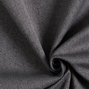 Tissu de revêtement Aspect sergé – gris foncé, 