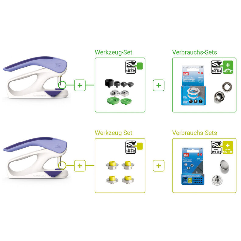 VARIO Creative Tool | Prym – blanc/vert,  image number 4