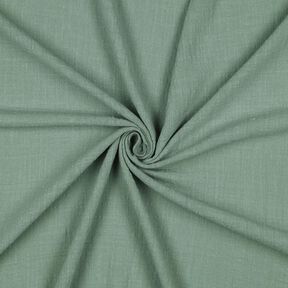 Tissu en coton Aspect lin uni – roseau, 
