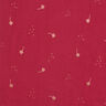 Jersey coton Fleurs Imprimé feuille – rouge bordeaux/cuivre,  thumbnail number 1
