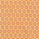 Cretonne de coton ornements de carreaux – orange/jaune orangé,  thumbnail number 1