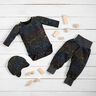 Jersey coton Tissu sous licence Emblèmes constellations Harry Potter | Warner Bros. – noir,  thumbnail number 8