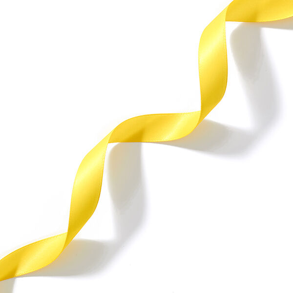 Ruban de satin uni – jaune,  image number 1