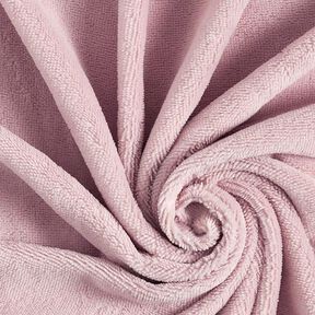 Tissu éponge douillet Bambou Uni – rosé, 