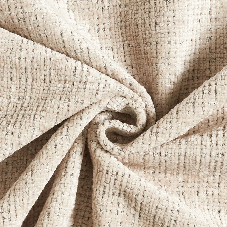 Tissu de revêtement Chenille Uni – taupe clair, image number 1