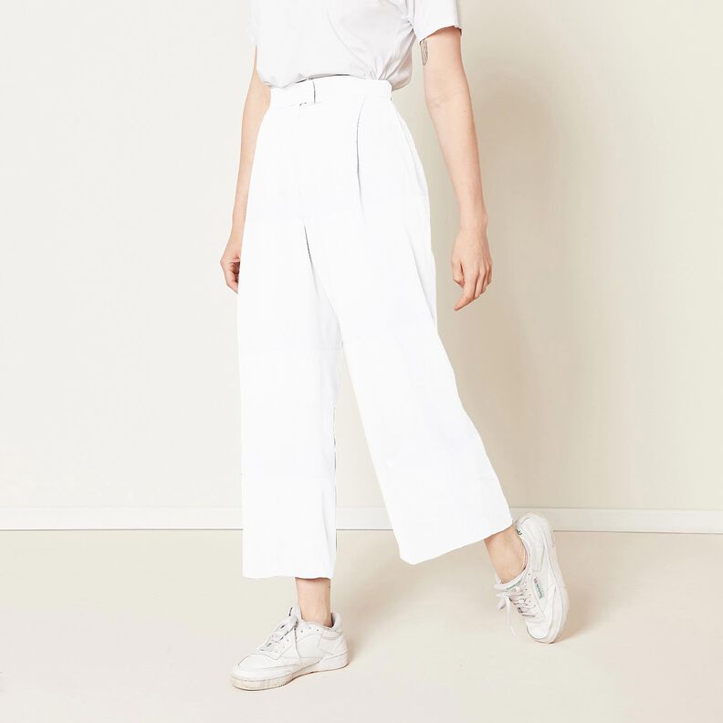Viscose Stretch Uni – blanc,  image number 9
