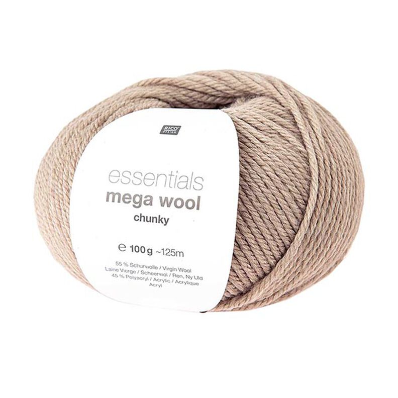 Essentials Mega Wool chunky | Rico Design – nature,  image number 1