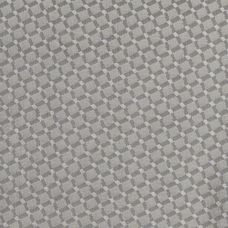 Tissu de doublure Jacquard Losanges – gris,  image number 1
