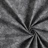 Tissu pour chemise à fleurs – gris/noir,  thumbnail number 3