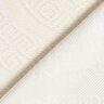 Tissu de décoration Jacquard losanges décoratifs 275 cm – écru,  thumbnail number 4
