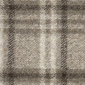 Maille pour manteau en laine mélangée Carreaux – taupe, 