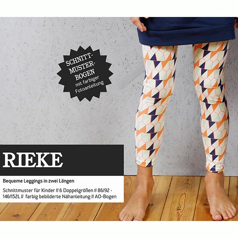 RIEKE - Legging filles, Studio Schnittreif  | 86 - 152,  image number 1