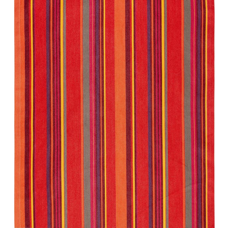 Extérieur Tissu pour chaise longue Rayures verticales 44 cm – framboise/rouge feu,  image number 1