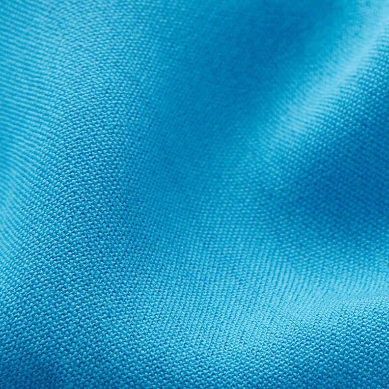 Viscose mélangée unie, armure toile – turquoise,  image number 3