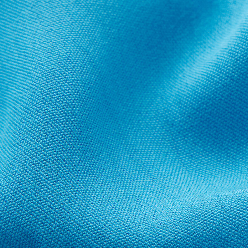 Viscose mélangée unie, armure toile – turquoise,  image number 3