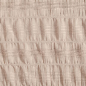 Tissu en coton smocké – amande, 