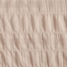 Tissu en coton smocké – amande,  thumbnail number 1