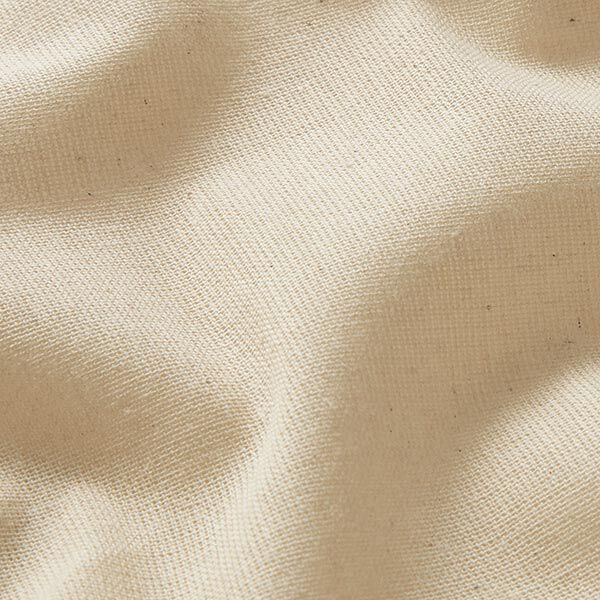Tissu en coton Coton nessel fin – beige clair,  image number 2