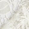 Dentelle avec paillettes et bord festonné – blanc,  thumbnail number 4
