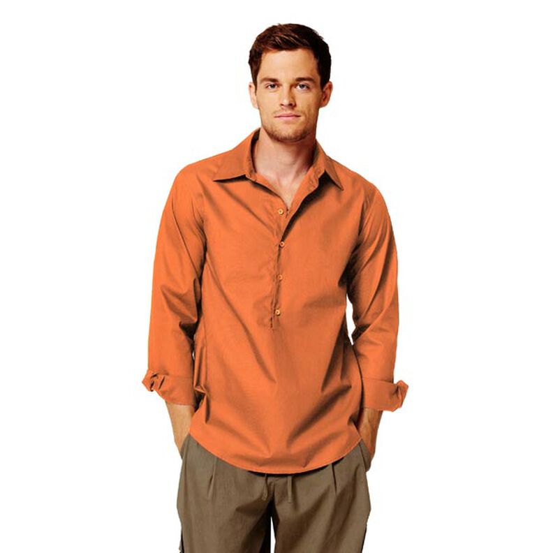 Popeline coton Uni – orange,  image number 7