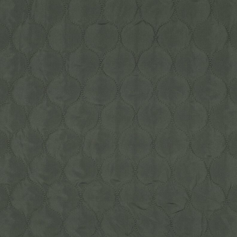 Tissu matelassé Motif circulaire | Poppy Fabrics – pin foncé,  image number 1