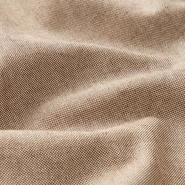 Tissu de décoration Semi-panama chambray recyclé – marron moyen,  image number 2