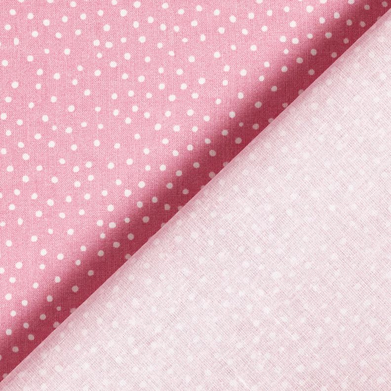 Tissu en coton Cretonne feine Punkte – rose, image number 4