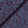 Tissu pour pantalon aspect denim à imprimé léopard – aubergine/bleu jean,  thumbnail number 4