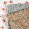 GOTS Tissu double gaze de coton Prairie fleurie de printemps | Poppy Fabrics – roseau,  thumbnail number 5