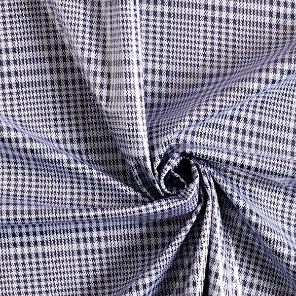 Tissu pour veste de pluie Prince de Galles – noir/blanc,  image number 3