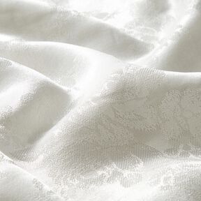 Jacquard Tissu Roses – blanc, 