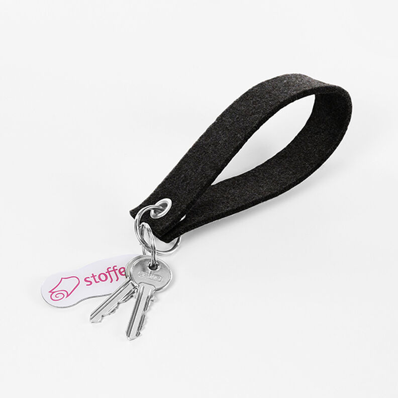 Feutre 45 cm / 4 mm d'épaisseur – anthracite,  image number 4