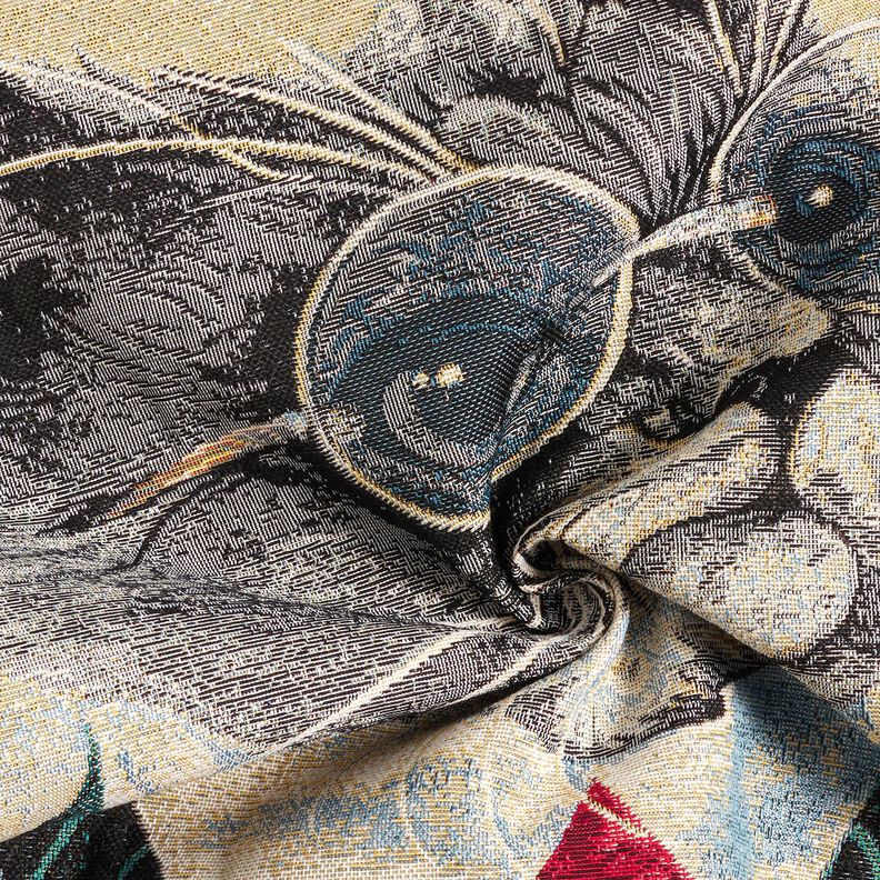 panneau d&eacute;coratif Gobelin chat &eacute;l&eacute;gant &ndash; nature/gris,  image number 3